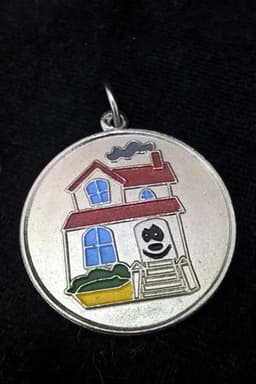 Imagen de producto Medalla de Pre Jardín hierro 33mm. Art. MHE 409