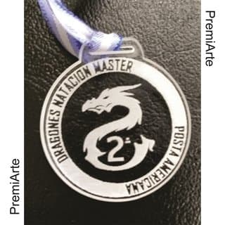 Imagen de producto Medalla de Acrílico  33mm. Art. MM 33