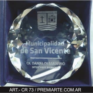 Imagen de producto Figura de Cristal Semiesfera 10 cm. Art. CR 73