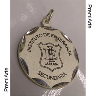 Imagen de producto Medalla de alpaca 30 mm. facetada. Art. MAF 30