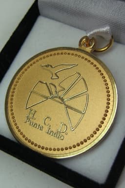 Imagen de producto Medalla de bronce 30 mm, filete fino. Art.  MBF 30