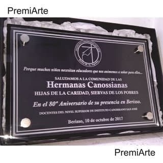 Imagen de producto Placa de Acrílico 30 x 40 con Base. Art. PM 3040