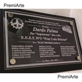 Imagen de producto Placa de Acrílico 20 x 30 con Base. Art. PM 2030