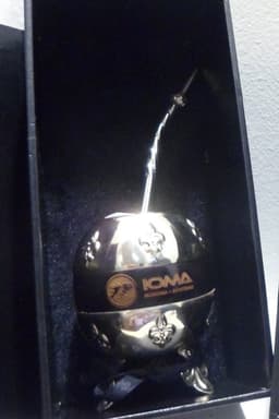 Imagen de producto Mate Calabaza y Alpaca en Estuche. Art. MCE 88