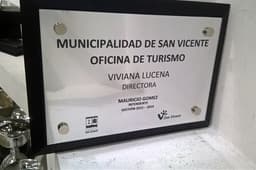 Imagen de producto Placa Símil Acero/Bronce 20 x 30 con Base. Art. PS 2030